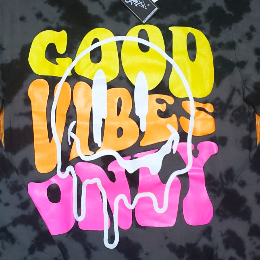 Eighty Eight Tie-Dye Small Long Sleeve T-Shirt - Picture 3 of 6